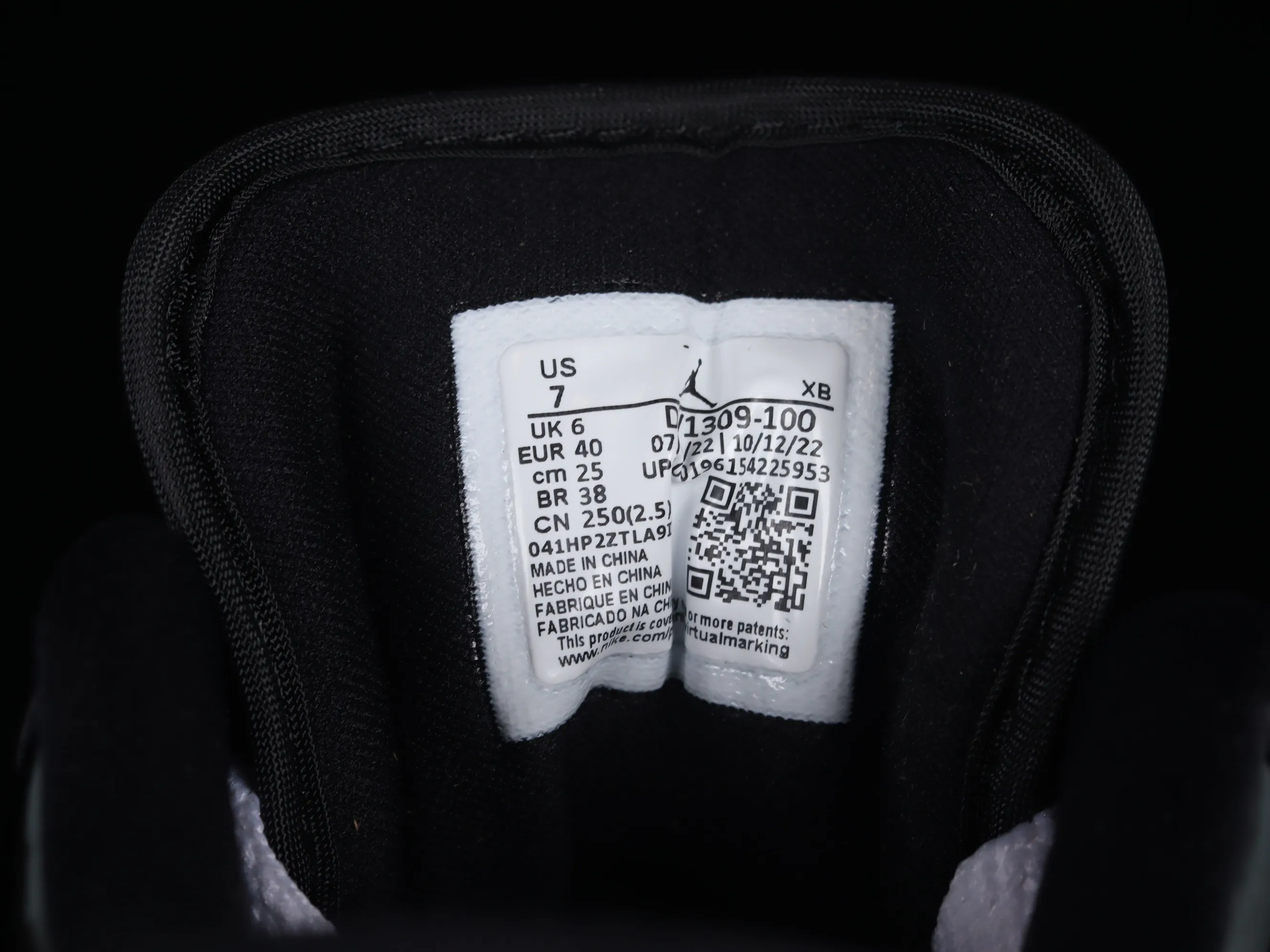 All categories Air Jordan Jordan series basketball shoes Air Jordan 1 Low G version pure original Air Jordan 1 Low "Concord" AJ1 Joe 1 Concord black and white patent leather low-top basketball shoes DV1309-100